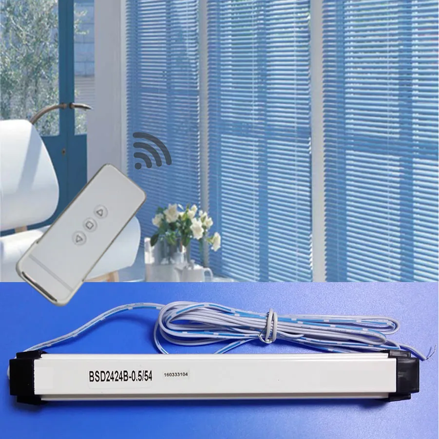 

Automatic blinds Motor Dual Outputs DC Aluminum Venetian Blinds Motor Curtains Intelligent Control Automatic Smart Home