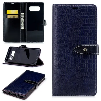 

Book Cover For Samsung Galaxy Note8 50PCS Crocodile Flip Wallet Case for Galaxy Note8 Cute Animals leather case