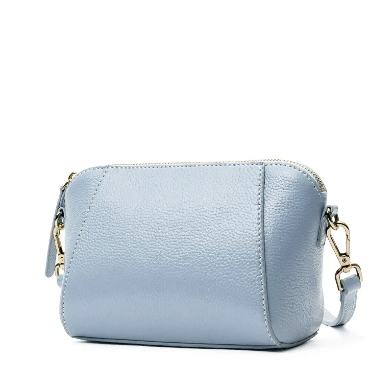 

Women's Genuine Leather Shoulder Bags Summer Brand Designer Crossbody Bag Female Casual Bag Ladies Litchi Messenger Bag Party