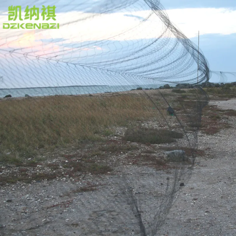 

5 pcs/Lot 4 x 17 M Black Mist Bird Capture Net with 18 x 18 mm mesh hole 0.08 mm diameter for catching thrush