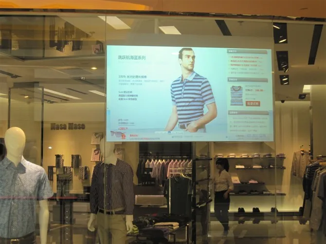 1,524 м* 2 м самоклеящаяся голографическая экранная пленка, лучшее разрешение, задний проекционный экран из фольги для окна магазина рекламы