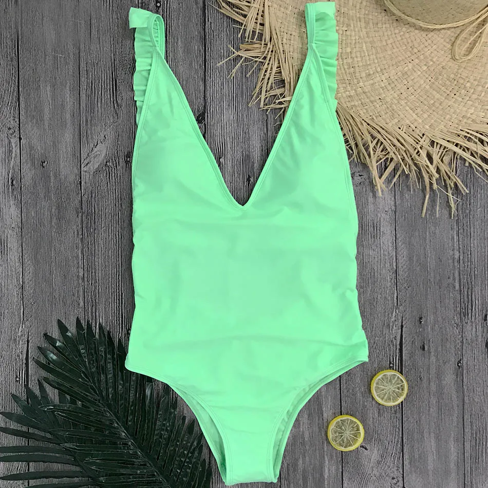 2019 Women Sexy One Piece Swimswear (17)