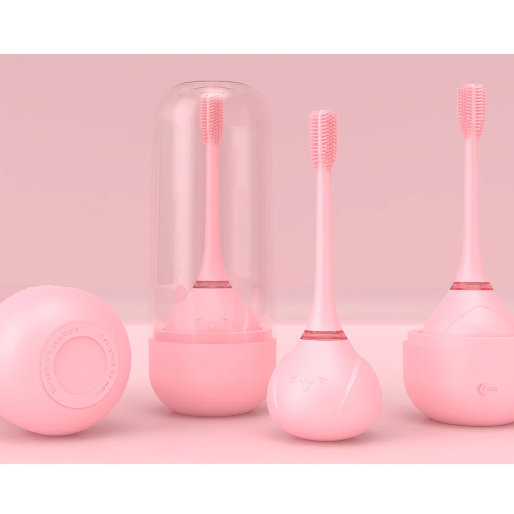 Child 3 sided electric toothbrush rechargeable for 2-10 years old soft brush 360 automatic kids electric toothbrush Child 3 sided electric toothbrush rechargeable for 2-10 years old soft brush 360 automatic kids electric toothbrush