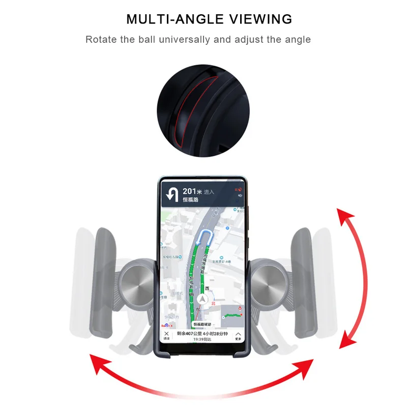  Auto Air Vent Telefon Clip Automotive Innen Handy Halterung Elastische Verknüpfung Unterstützung De