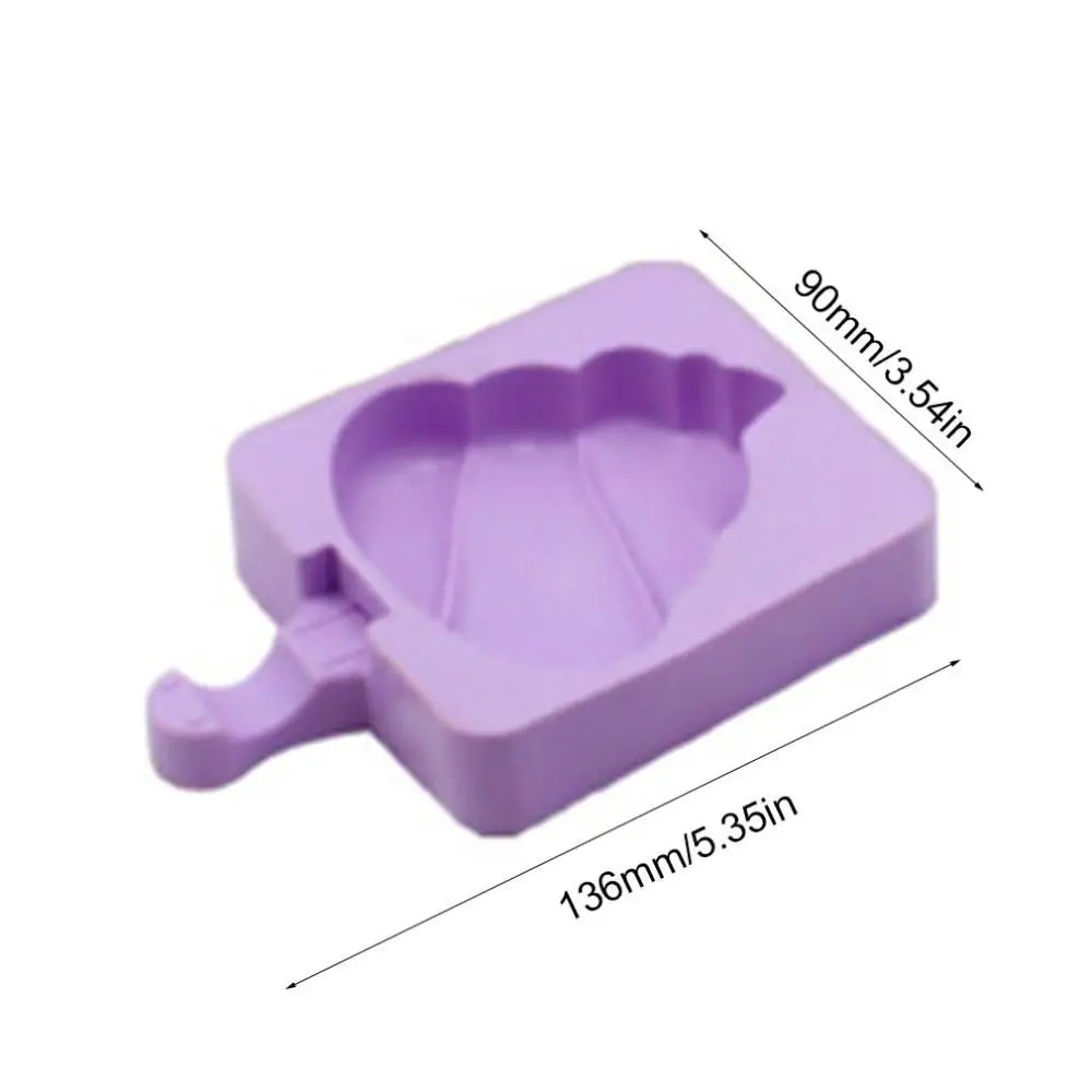 Silicone Ice Cream Mold Diy Homemade Ice Cream Mold Cartoon Creative Stick Ice Mold Silicone Mold To Send Ice Cream St