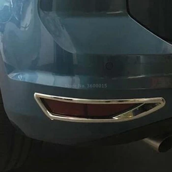 

Car Accessories For Volkswagen Touran 2016-2018 2019 Exterior ABS Chrome Rear Fog lights Tail Fog Lamp Cover Trim Molding