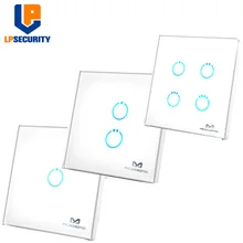 MCO домашний переключатель сенсорной панели 1 2 4 кнопки(белый), европейский стандарт Z-Wave домашней автоматизации