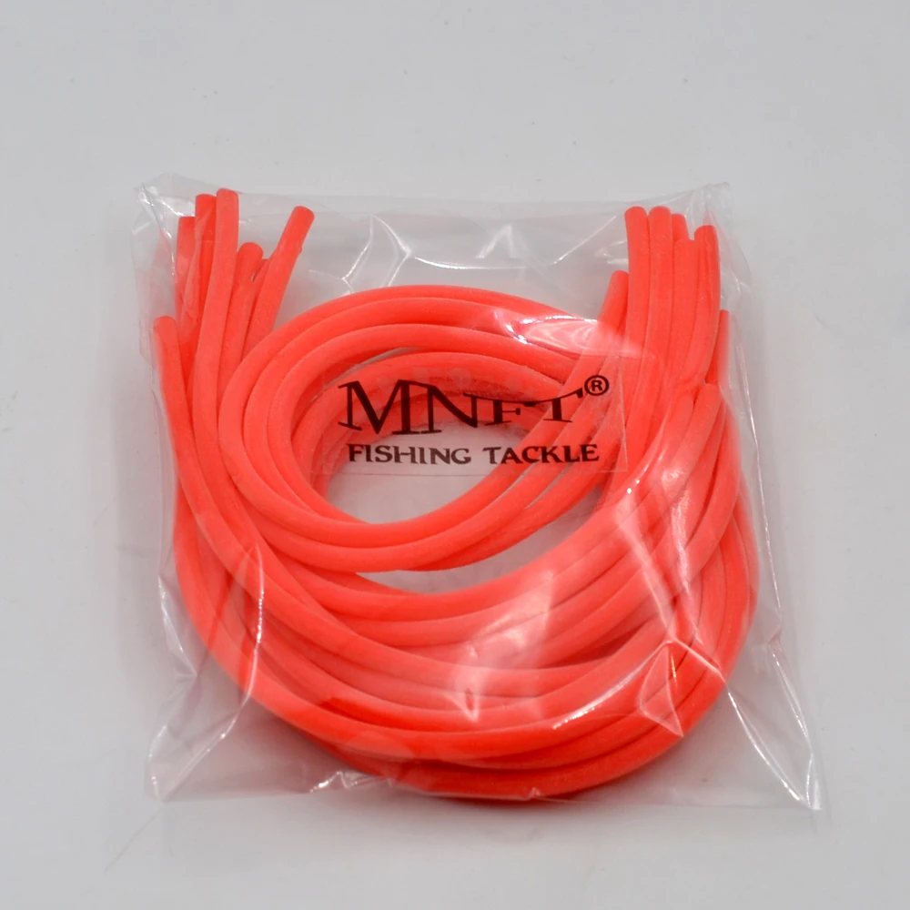Резиновая трубка MNFT для сидений Visserijvlotter диаметром 2 5 мм 30 см|pellets bands|tube diameterkarper aas