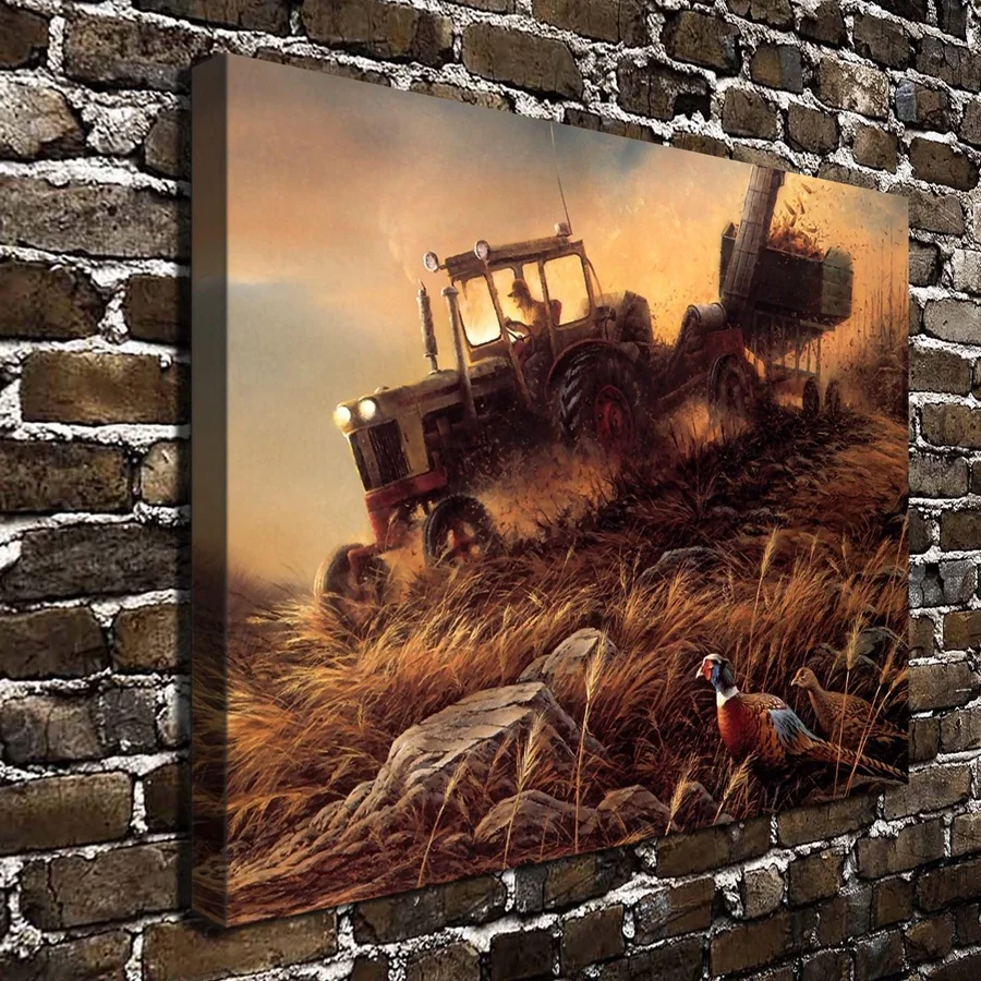 T259 Terry Redlin] art deco painting on canvas. HD Canvas Print Home