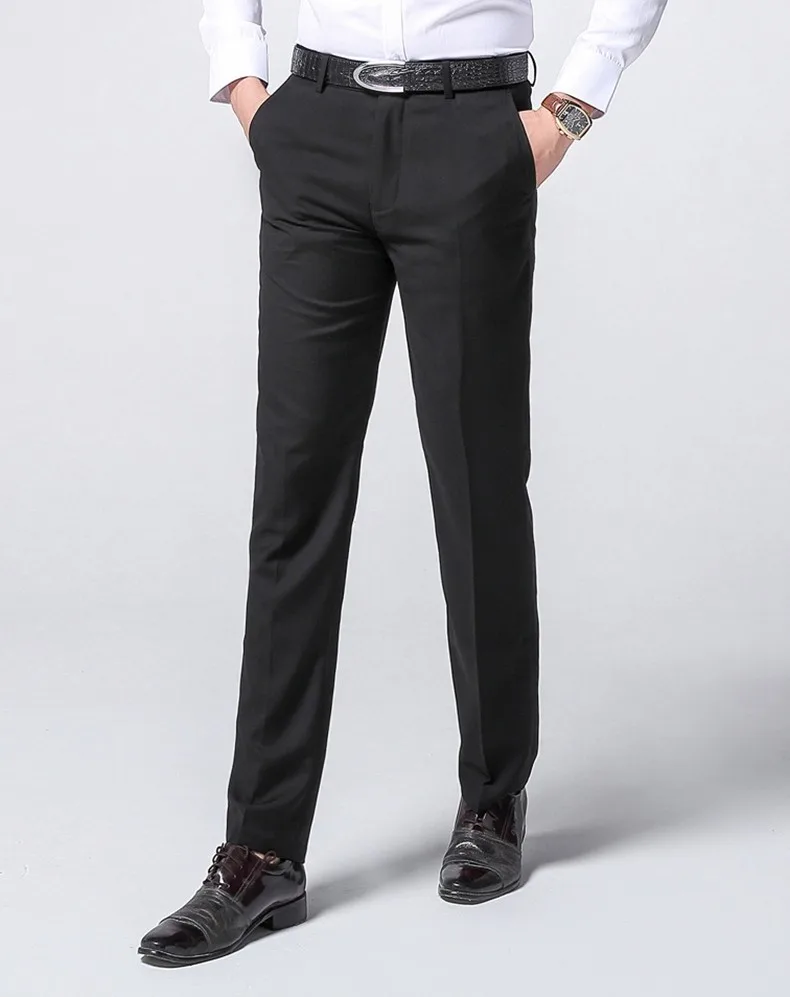 Осенний модный мужской костюм брюки длинные брюки тонкие модные мужские деловая повседневная одежда женские укороченные брюки больших размеров 29-40 U43