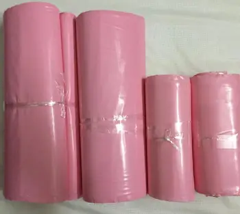 

50pcs/Lot Barbie Pink Light Pink Green Envelopes Poly Mailer BY Mail PlasticMailing Bags Envelope High Quality 28*42cm