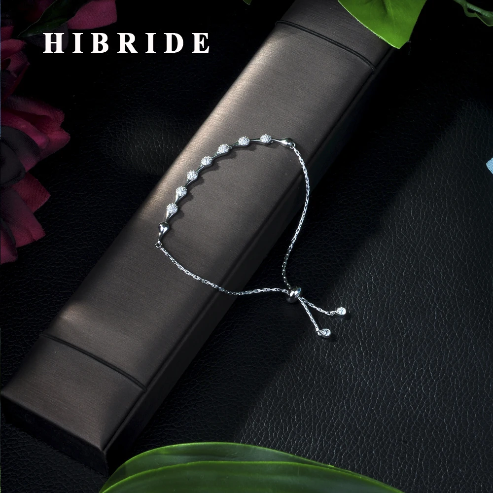 Новинка модный роскошный свадебный браслет HIBRIDE в форме ракушки Новый