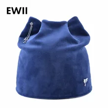 Новинка, зимняя шапка, женская модная шапочка, для девушек, милые шапки с ушками, skullies beanies, Женская бархатная шапка, для девушек, стразы, шапки