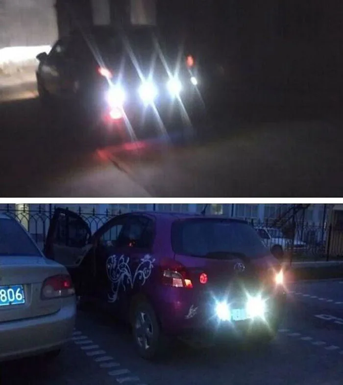 Светодиодные противотуманные фары дневного света аварийный мигающий стробоскоп