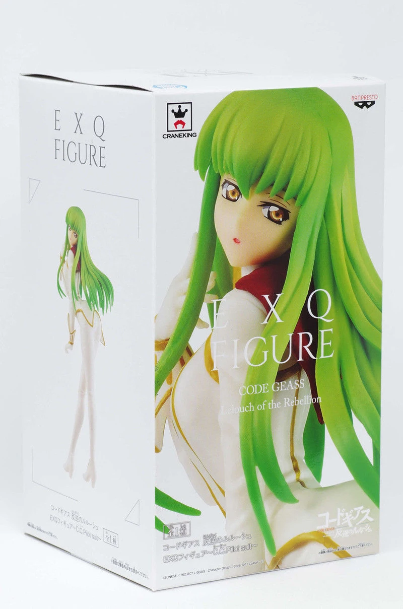 Figura de Coleção Roupa de Piloto do Geass: Banpresto Original-c. Lelouch of The Rebellion Exq 100% c. 5 Figuras de ação
