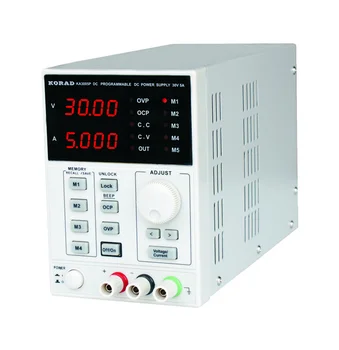 

KA6002P - Programmable Precision Variable 60V 2A DC Linear Power Supply Digital Regulated Lab Grade with USB cable and software