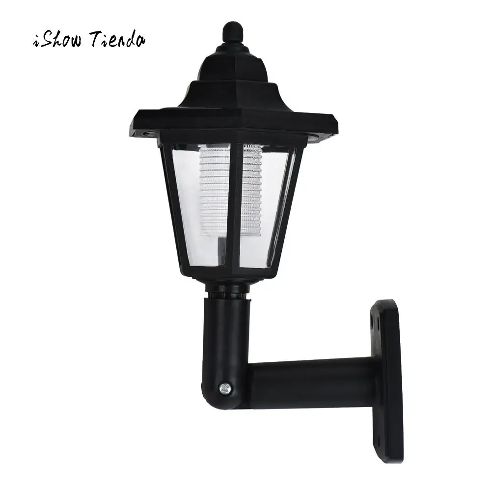 

Home Garden Solar Power LED Light Path Way Wall Landscape Mount Garden Fence Lamp Outdoor Street Solar Lamps Night Light
