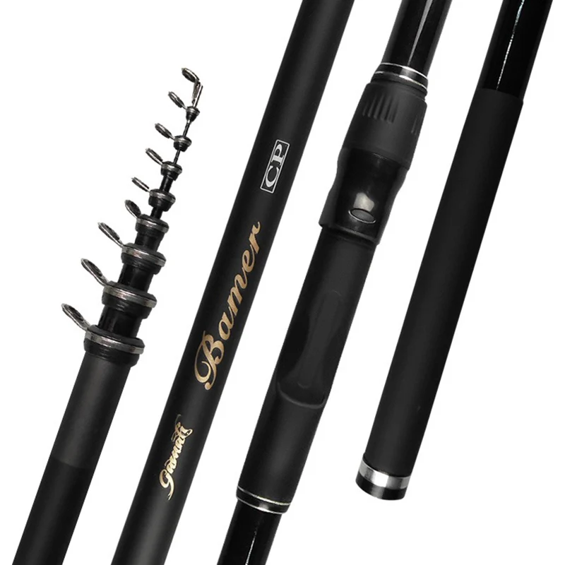 

Rock Fishing Rod 3.6-6.3M High carbon Super hard 5-8 sections Telescopic Fishing Rod Fly Fishing for carp fishing B073