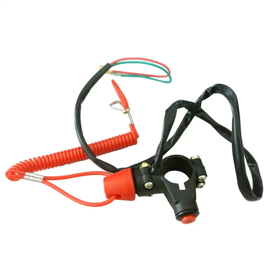 Mini Moto Kill Tether Safety Switch Push Button For Pocket Dirt Bike ATV TRX