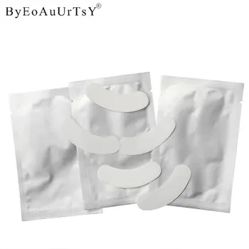 

100 Pairs 50 Packs Women Under Eye Pads Patches Eyelash Extension Paper Stickers Eye Lash Patch Beauty Application Make Up Tools