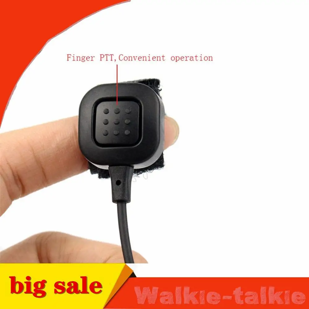 2 шт. гибкий шейный микрофон наушники для рации PTT наушники Kenwood радио Baofeng UV-5R UV-82 H777 RT-5R RT22 RT3 RT81 RT7