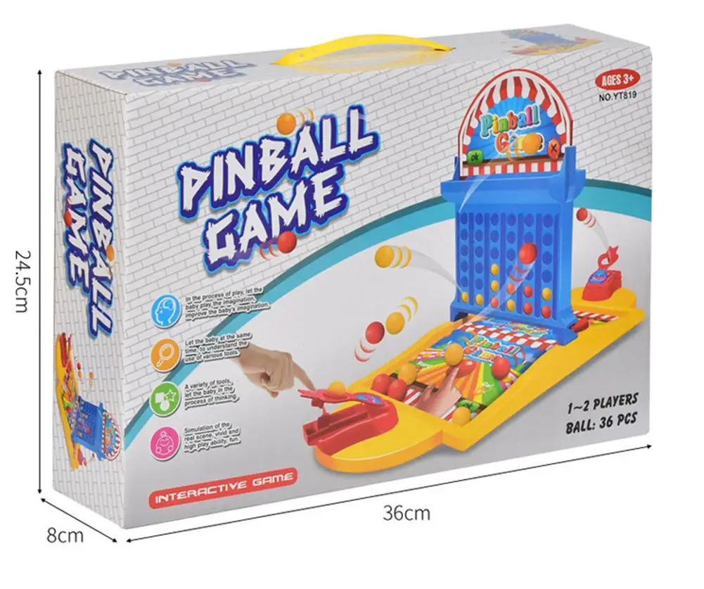 Снятие Стресса Игрушка Дети пинбол игра игрушечный комплект+ 36 шт ...