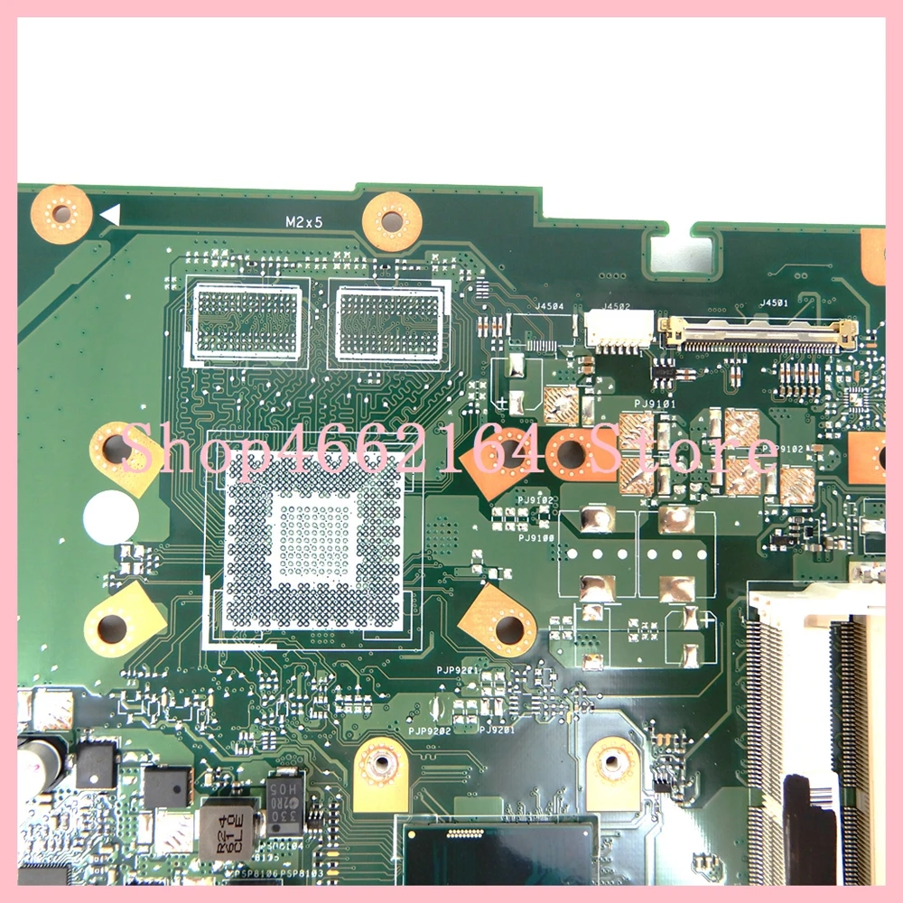 Very best  X756UA Motherboard I3-6100 CPU REV 2.0 Mainboard For Asus X756U X756UAM X756UX X756UA X756UJ X756UB