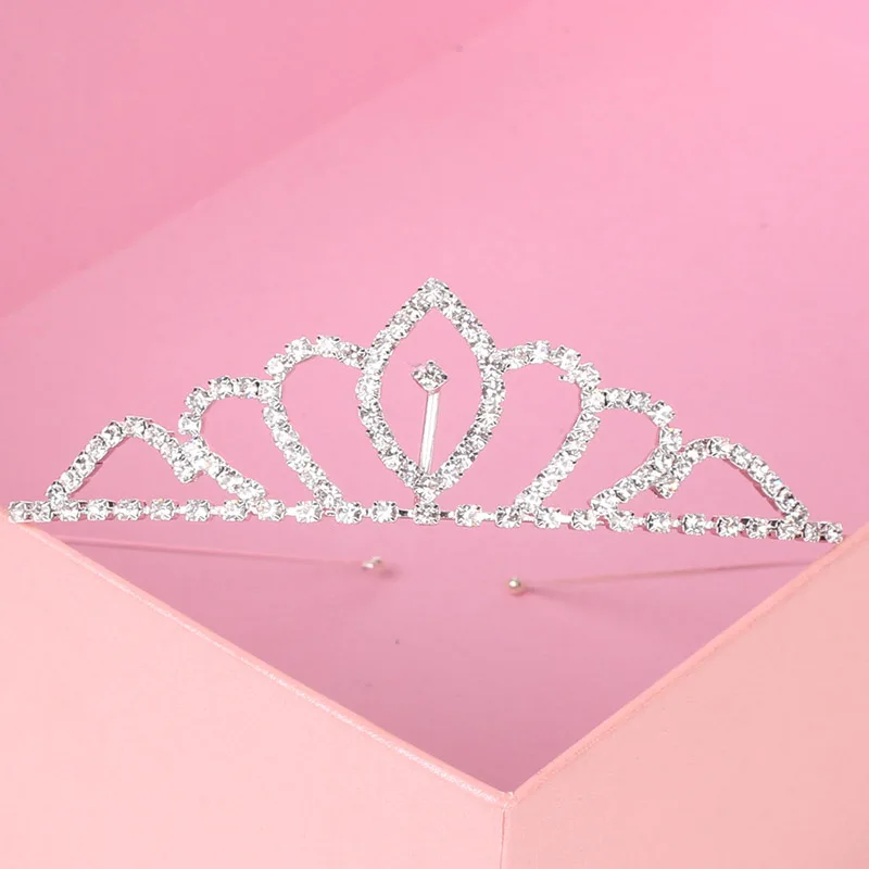 1 шт. короны для девочек Tiaras Выпускной День рождения свадебные диадемы Принцесса Корона TT@ 88