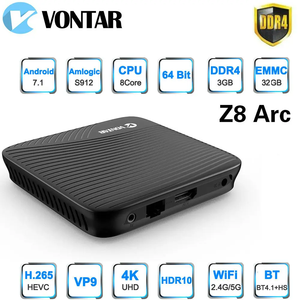 

2019 New Amlogic S905X2 4GB 64GB Smart TV BOX Android 9.0 Quad Core Dual Wifi Bluetooth 4.0 USB3.0 H.265 4K Youtube Google Play