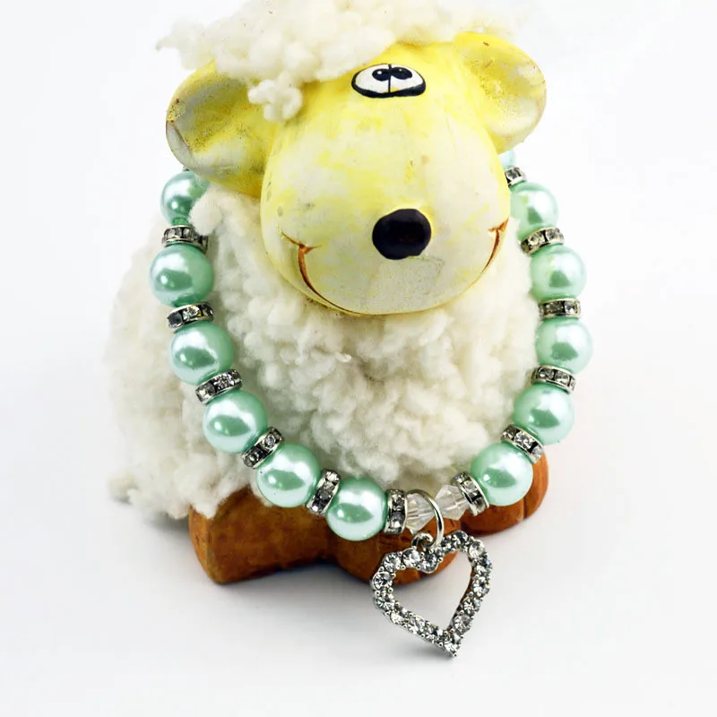 Pearl Pet Necklace Collar (1)