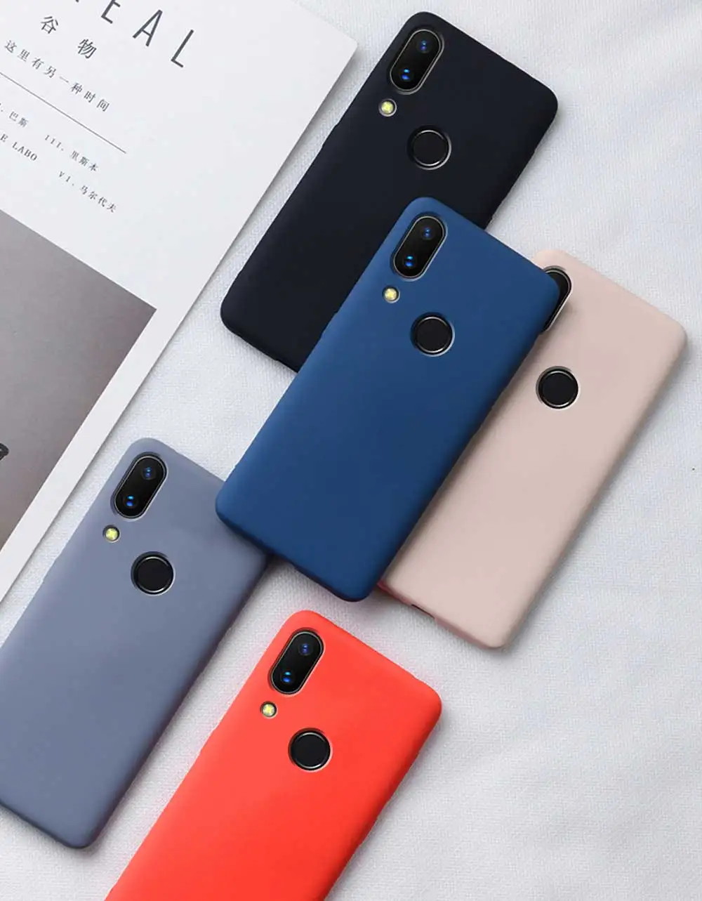 Чехол Raugee для Realme 3 Pro Чехол-бампер противоударный жидкий силиконовый чехол-накладка для OPPO Realme 3 Realme3 Pro X Lite прочный Чехол
