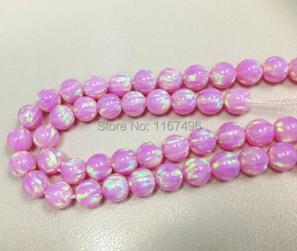 100pcs/lot Free shipping 4mm round opal , hot sale synthetic full