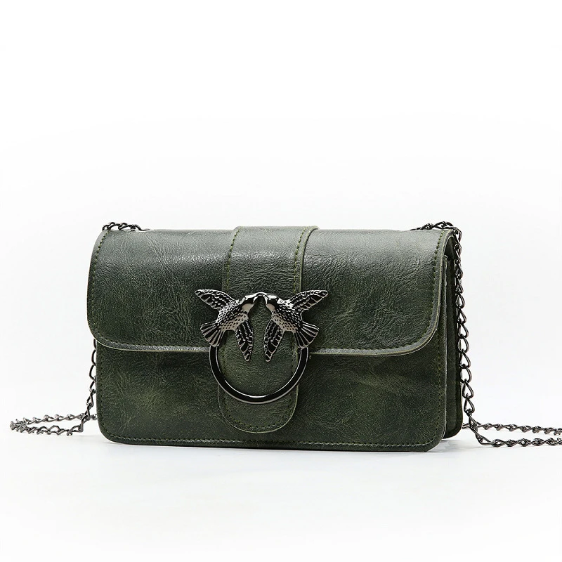 

Korean party handbag Little swallow Pumping Belt women bag Chain crossbody Large Capacity leather summer beach small shoulder