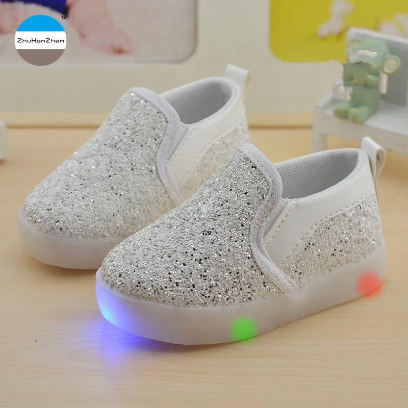 Buy 2018 glowing children shoes 1 to 6 years old baby