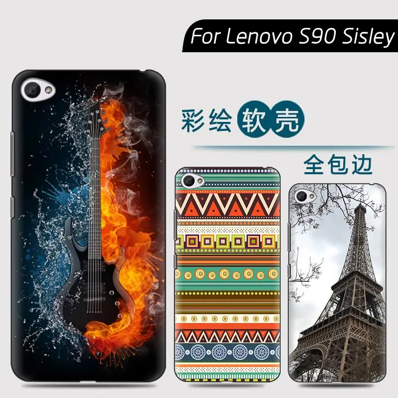 New Arrival Phone Case For Lenovo S90 Sisley 5-inch Fashion Design Art Painted TPU Soft | Мобильные телефоны и аксессуары