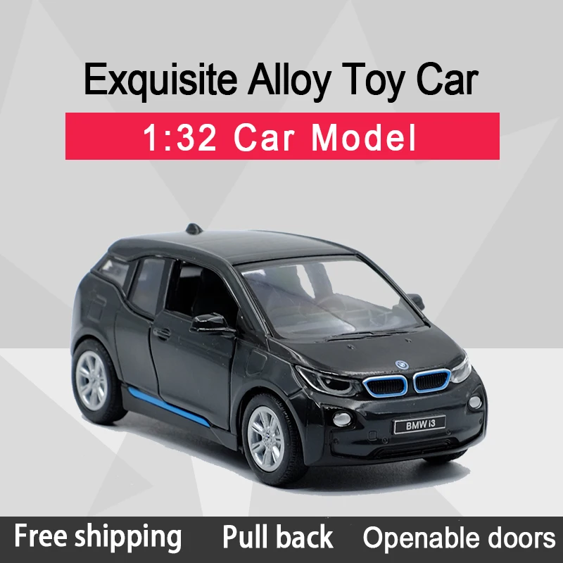  Kinsmart 1:32 i3 Cross Country Vehicle Alloy Diecast Car Model Toy With Pull Back For Kids Gifts To