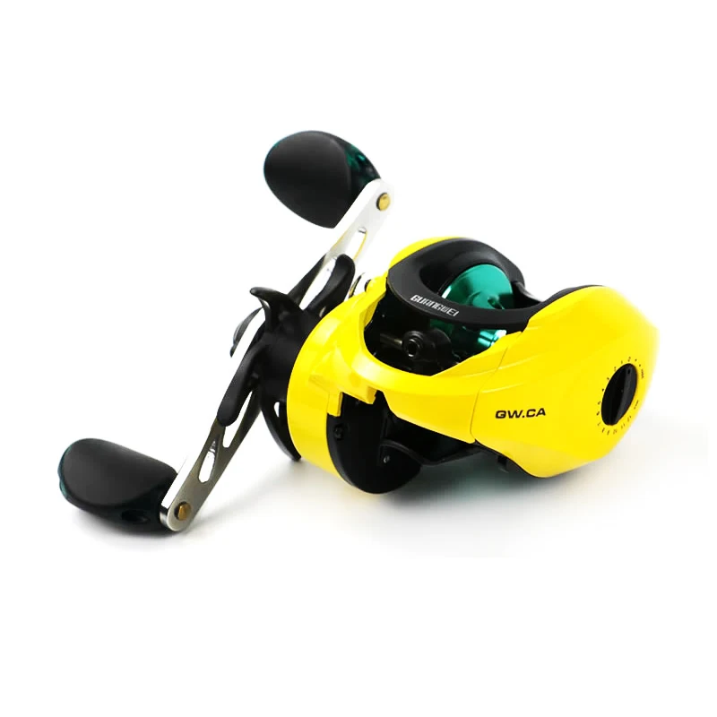 

New water drop wheel left and right hand sea fishing wheel magnetic brake fishing wheel 9 axis road Asian wheel two colors