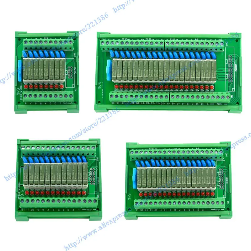 20 channel Pa1a relay module 24V 5A Module output amplifier board PNP Module