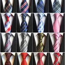Новые Классические шелковые мужские галстуки на шею Галстуки 8 см клетчатые полосатые галстуки для мужчин деловые роскошные свадебные галстуки Gravatas