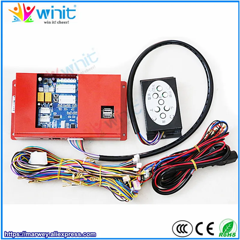 

Marwey 35 in 1 fishing game board 2 players multi games PCB board for children's entertainment arcade fish game machine cabinet