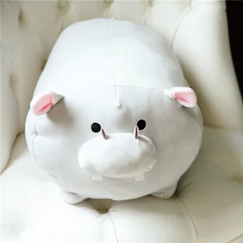 

Plush toys Cartoon gray hippo plush toys fat hippo pillow soft cushion hippo doll birthday gift kid baby