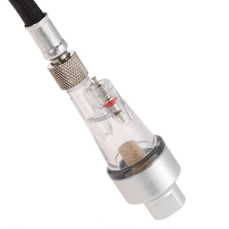 1pc Mini Air Filter Airbrush Moisture Water Trap 1/8" Hose 65 x 23 x 23mm For Spray Pen Brush Tool
