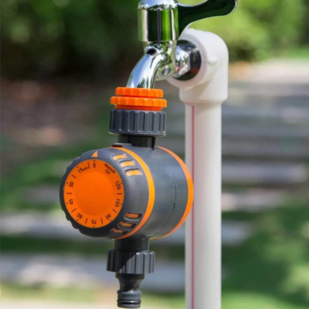 Автоматический механический контроллер орошения контроллер полива сада дома полива таймер 120 минут воды потока полива таймер