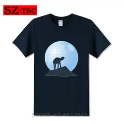 Футболка с изображением волка метеора и Луны, футболки с изображением Луны, футболки с животными, топы, футболки, одежда для мужчин, рок