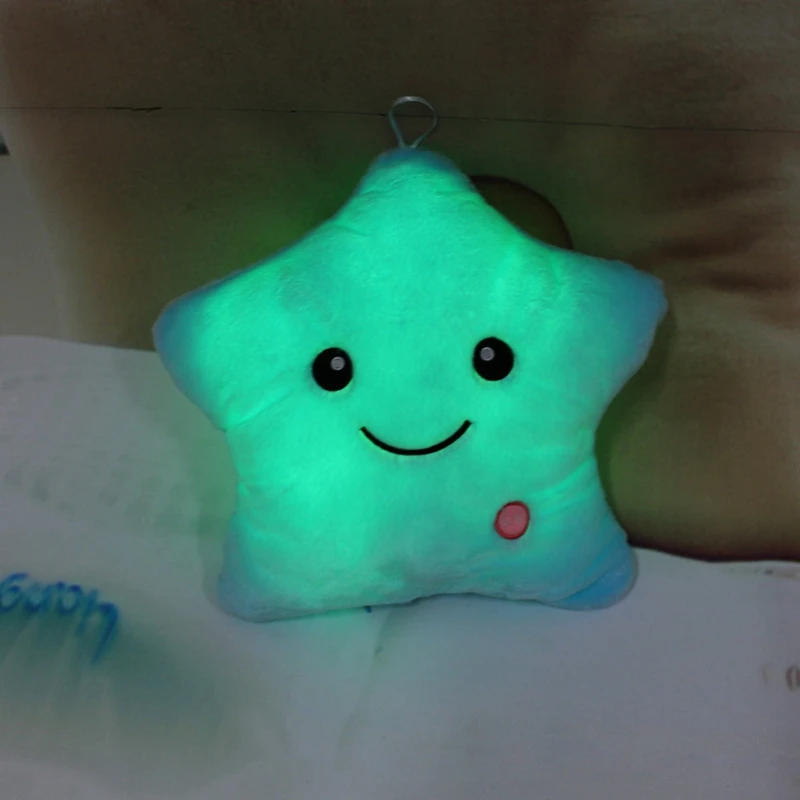 Emoji-Pillow-Colorful-Pillow-Star-Glow-LED-Light-Pillow-Cushion-Soft-Pillow-PP-Cotton-Cute-Star