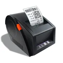 GP3120TU 20 мм до 80 мм Термальность принтер штрих-кода на этикетке и чековый Принтер Термопринтер для печати этикеток Костюмы тег курица