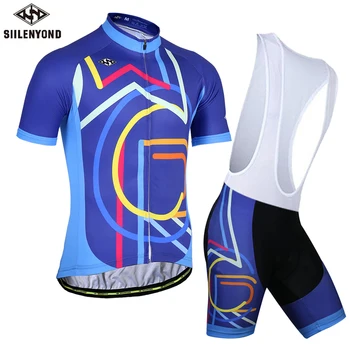 

SIILENYOND Pro bicycle wear MTB cycling clothing cycling bib sets riding bike uniform racing cycle shirt summer cycling gersey