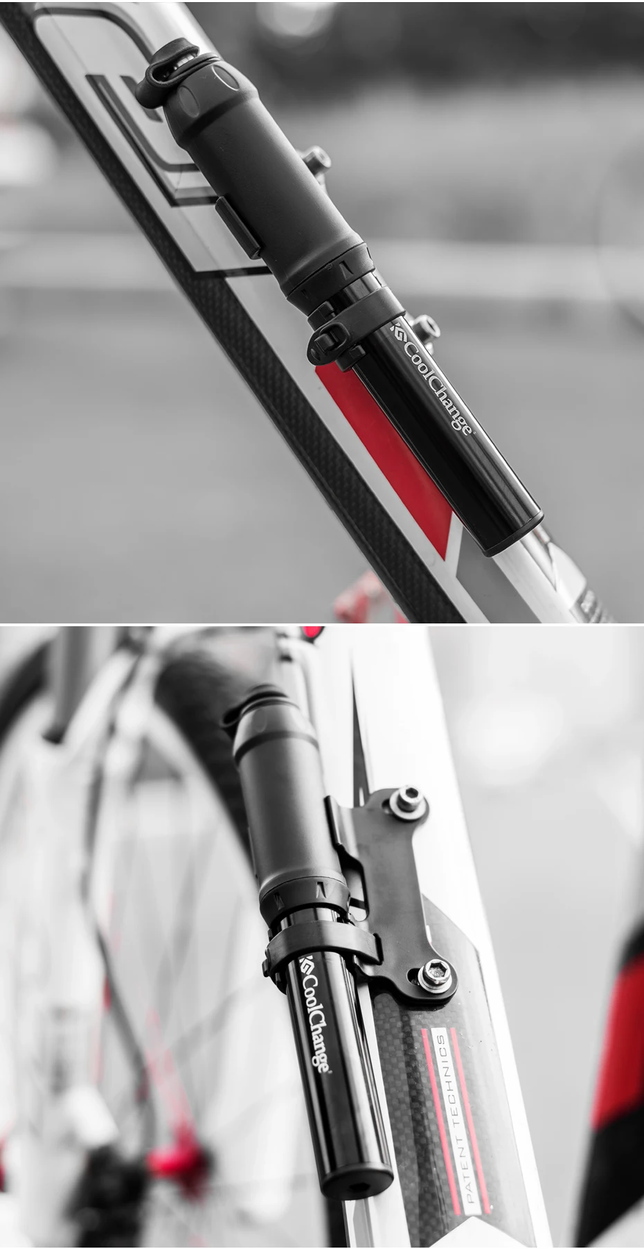 Фирмы Coolchange для велосипеда насос мини Портативный легкий велосипед Надувное Высокое Давление велосипедный воздушный насос для велосипеда аксессуары Presta Schrader(Шрадер