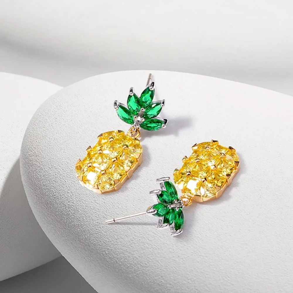 Buy Fashion Creative Exquisite Yellow Color Pinapple