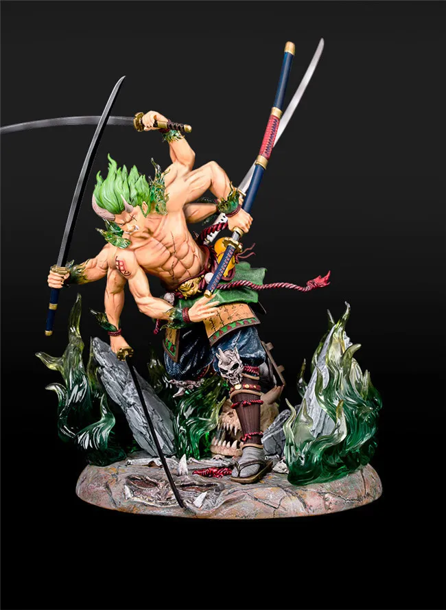 Аниме one piece GK Roronoa Зоро Asura Ver. ПВХ фигурка Коллекция Модель игрушки